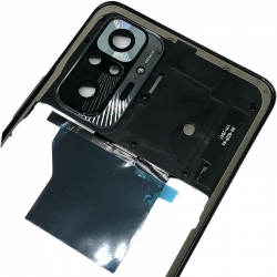 Redmi Note 10 Pro - ramka boczna czarna ORYGINAŁ