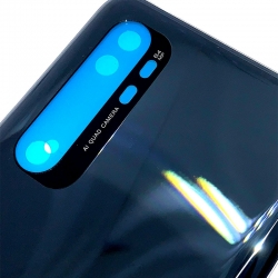 Xiaomi Mi Note 10 Lite - tylna klapka baterii czarna ORYGINAŁ