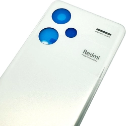 Redmi Note 13 Pro Plus - tylna klapka baterii biała ORYGINAŁ