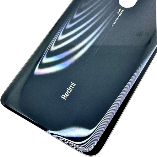 Redmi Note 8 Pro - tylna klapka baterii czarna ORYGINAŁ