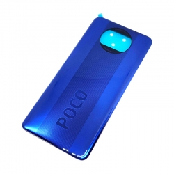 Poco X3 NFC / Pro - tylna klapka baterii niebieska ORYGINAŁ