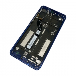 Xiaomi Mi 8 Lite - wyświetlacz LCD niebieski ramka ORYGINAŁ