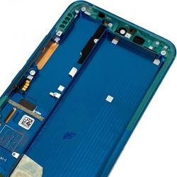 Xiaomi Mi Note 10 / Pro - wyświetlacz zielony ramka ORYGINAŁ