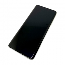 Xiaomi Mi Note 10 / Pro / Lite - wyświetlacz srebrny ramka ORYGINAŁ