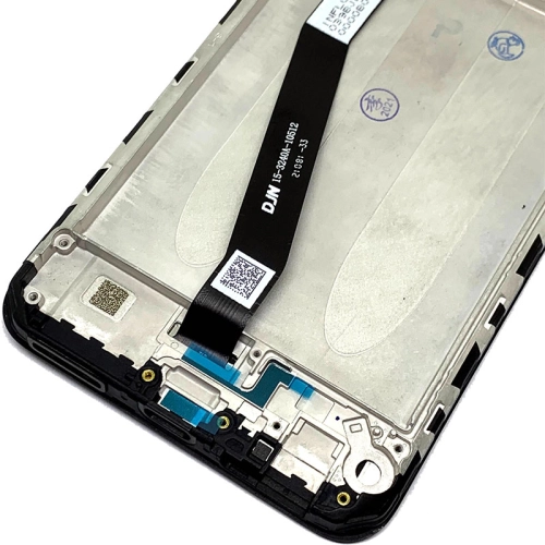Redmi 9 - wyświetlacz LCD czarny ramka ORYGINAŁ