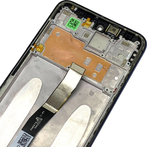 Redmi Note 9 Pro / S - wyświetlacz szary ramka outlet ORYGINAŁ